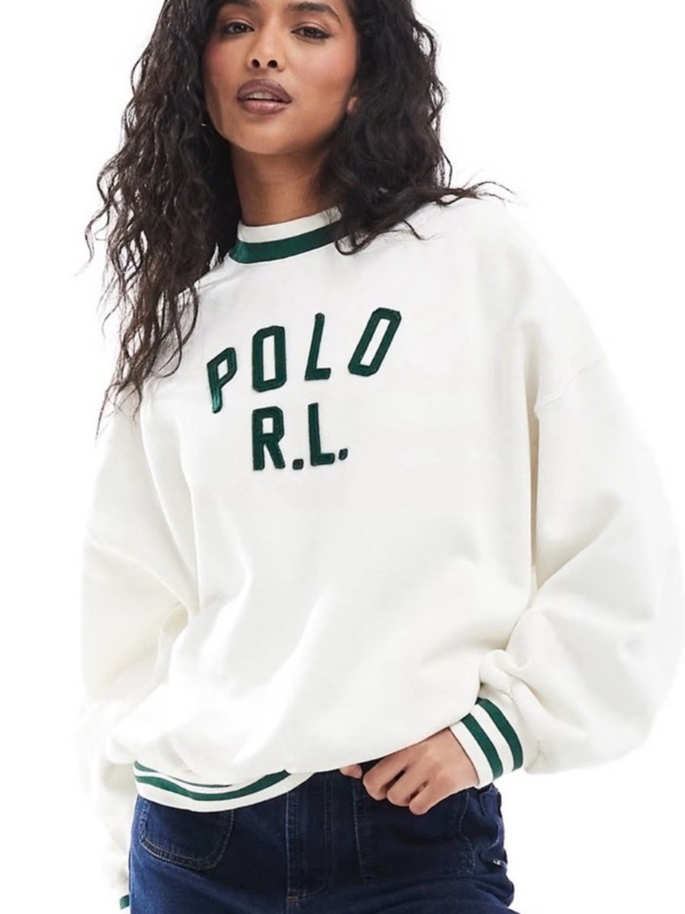 Polo Ralph Lauren polo logo fleece pullover M